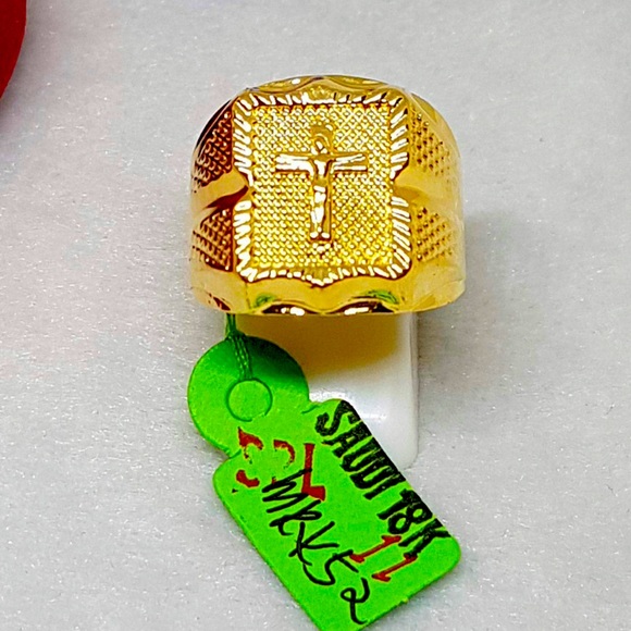 Men’s 18k real gold brand new